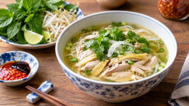 Chicken Pho Recipe (Phở Gà): Vietnamese Chicken Noodle Soup