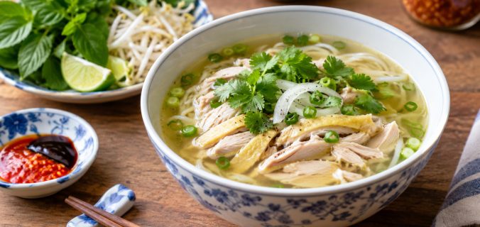 Chicken Pho Recipe (Phở Gà): Vietnamese Chicken Noodle Soup